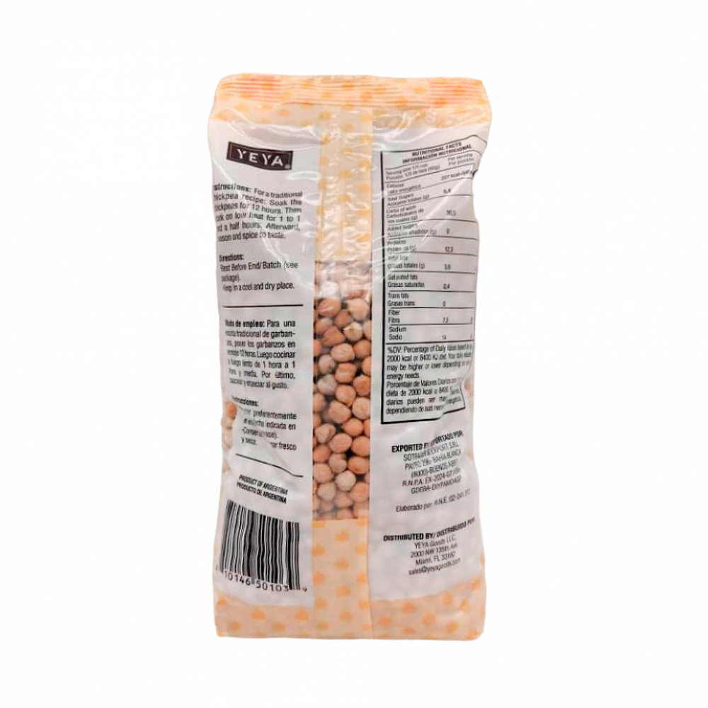 Garbanzos YEYA (1 kg / 2.2 lb) - Miniatura 2