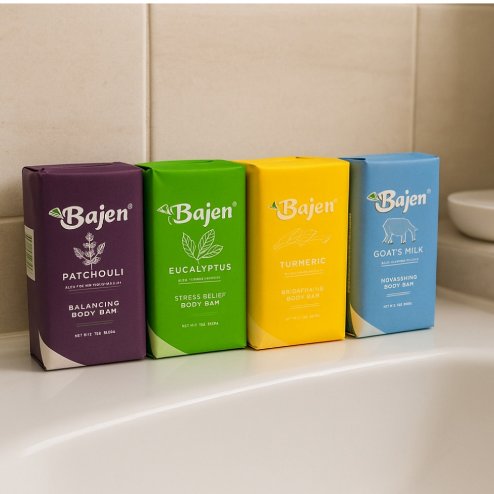Jabón de tocador especial pachulí Bajen (12 x 200 g / 7.05 oz) - Miniatura 4