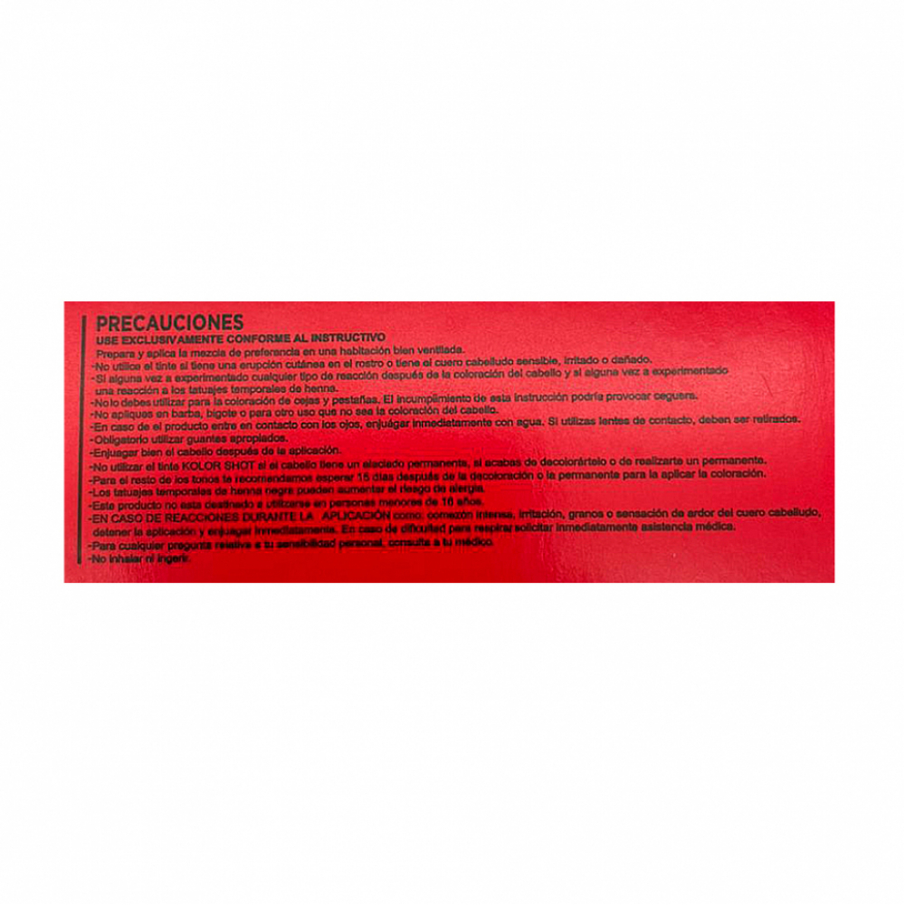 Tinte en crema tabaco 6.9 Kolor Shot (90 g / 3.17 oz) - Miniatura 3