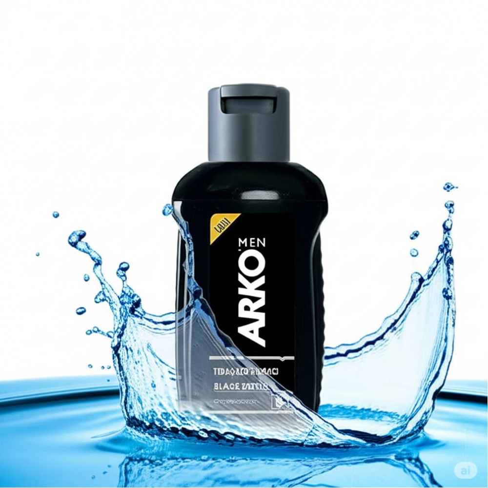 Colonia para después del afeitar Edición negra Arko (255 ml) - Miniatura 3