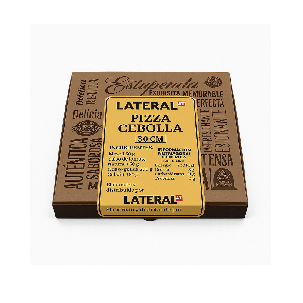 Pizza de cebolla Lateral (30 cm) - Miniatura 2