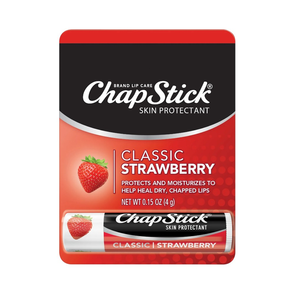 Bálsamo labial sabor fresa Chap Stick (4 g) - Miniatura 3
