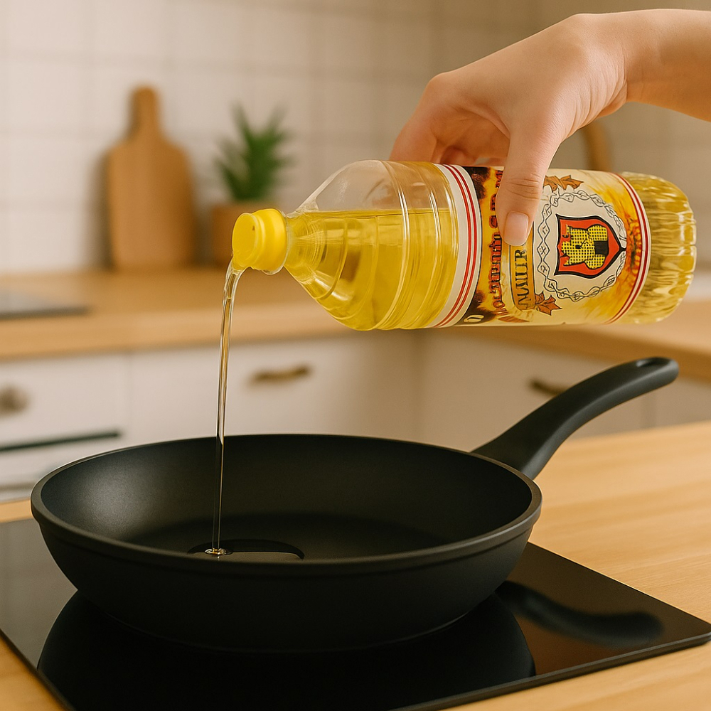 Aceite refinado de girasol El Caenas (6 x 1 L) - Miniatura 4