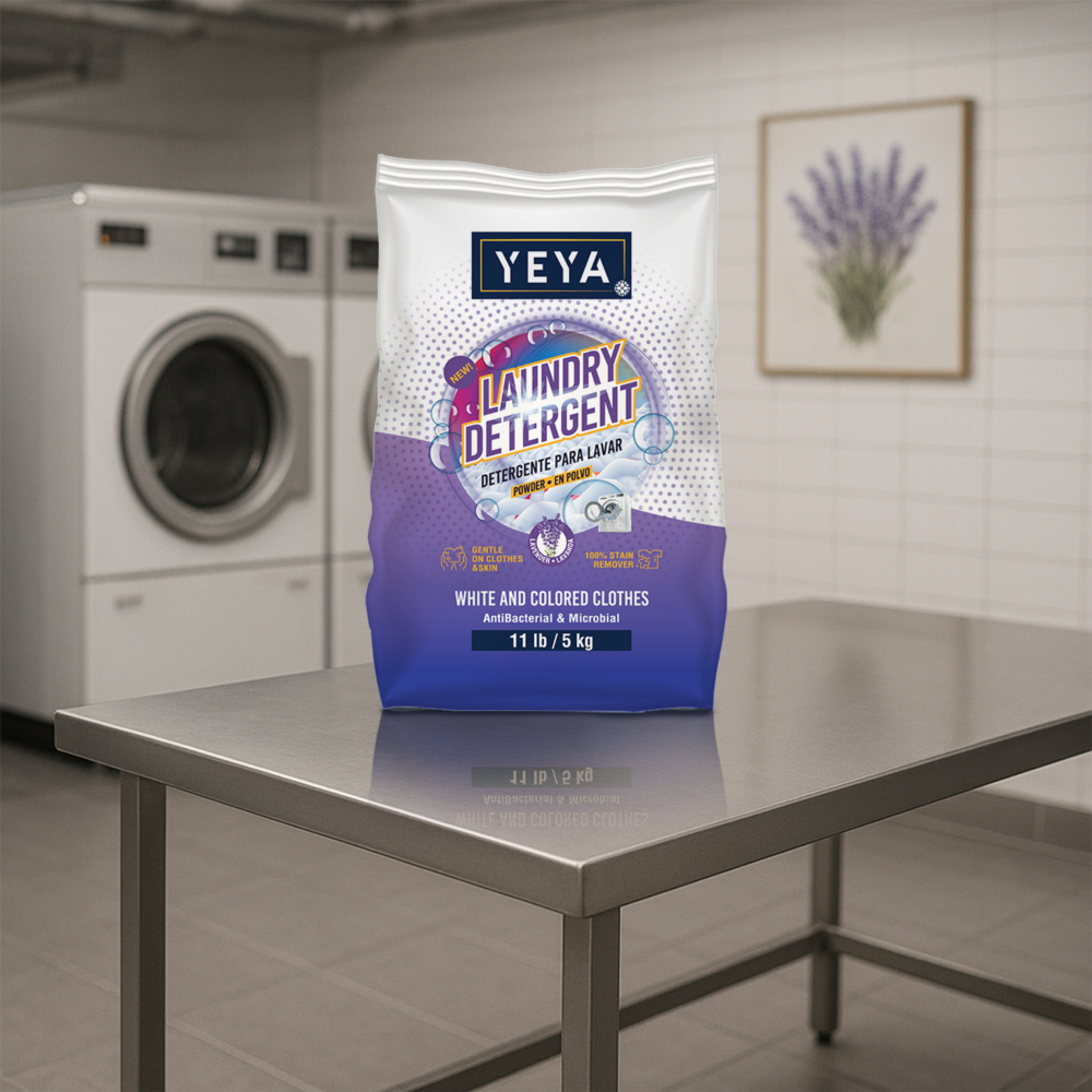 Detergente en polvo con aroma a lavanda Yeya (3 x 5 kg / 11 lb) - Miniatura 3