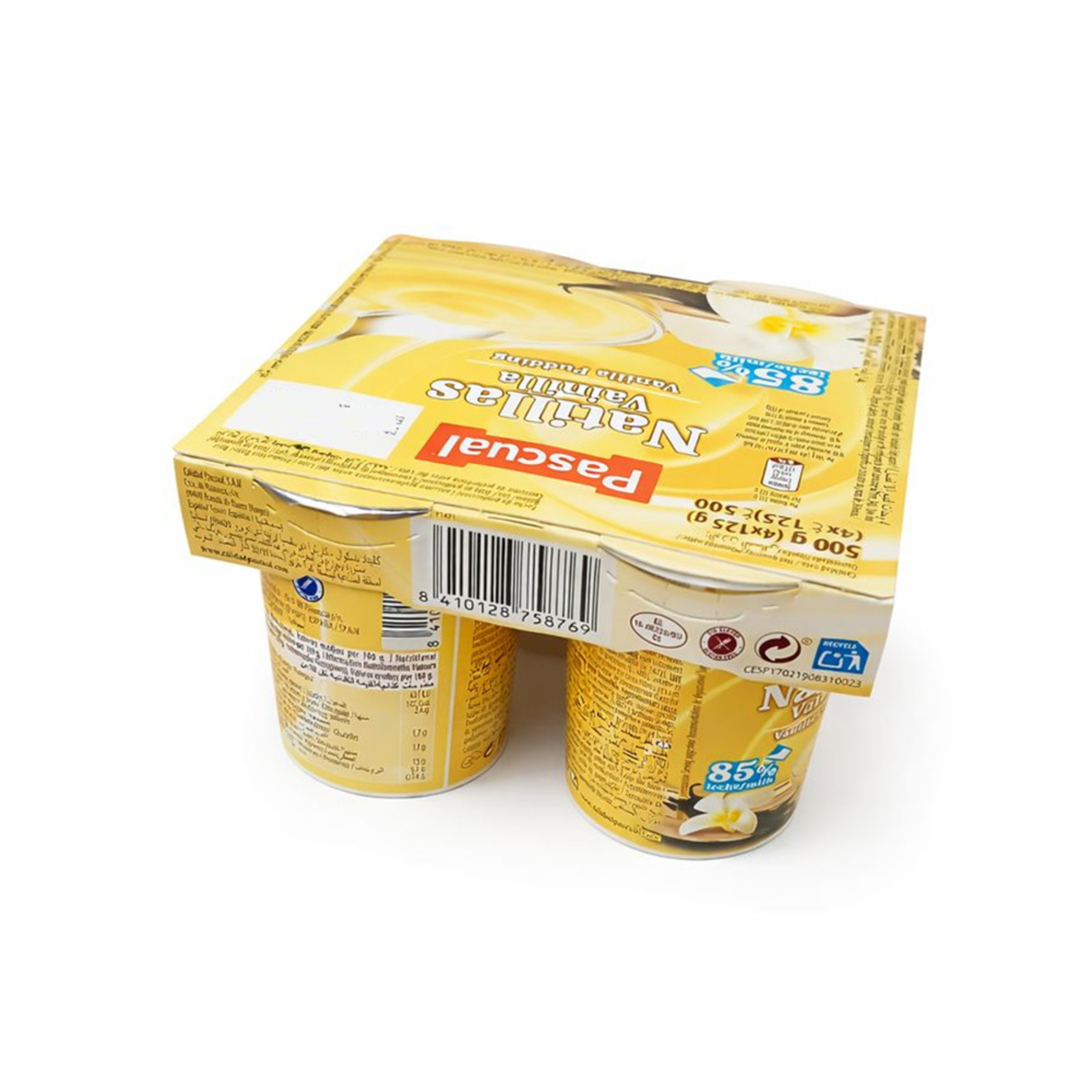 Natilla de vainilla Pascual (4 x 125 g / 4.4 oz) - Miniatura 2