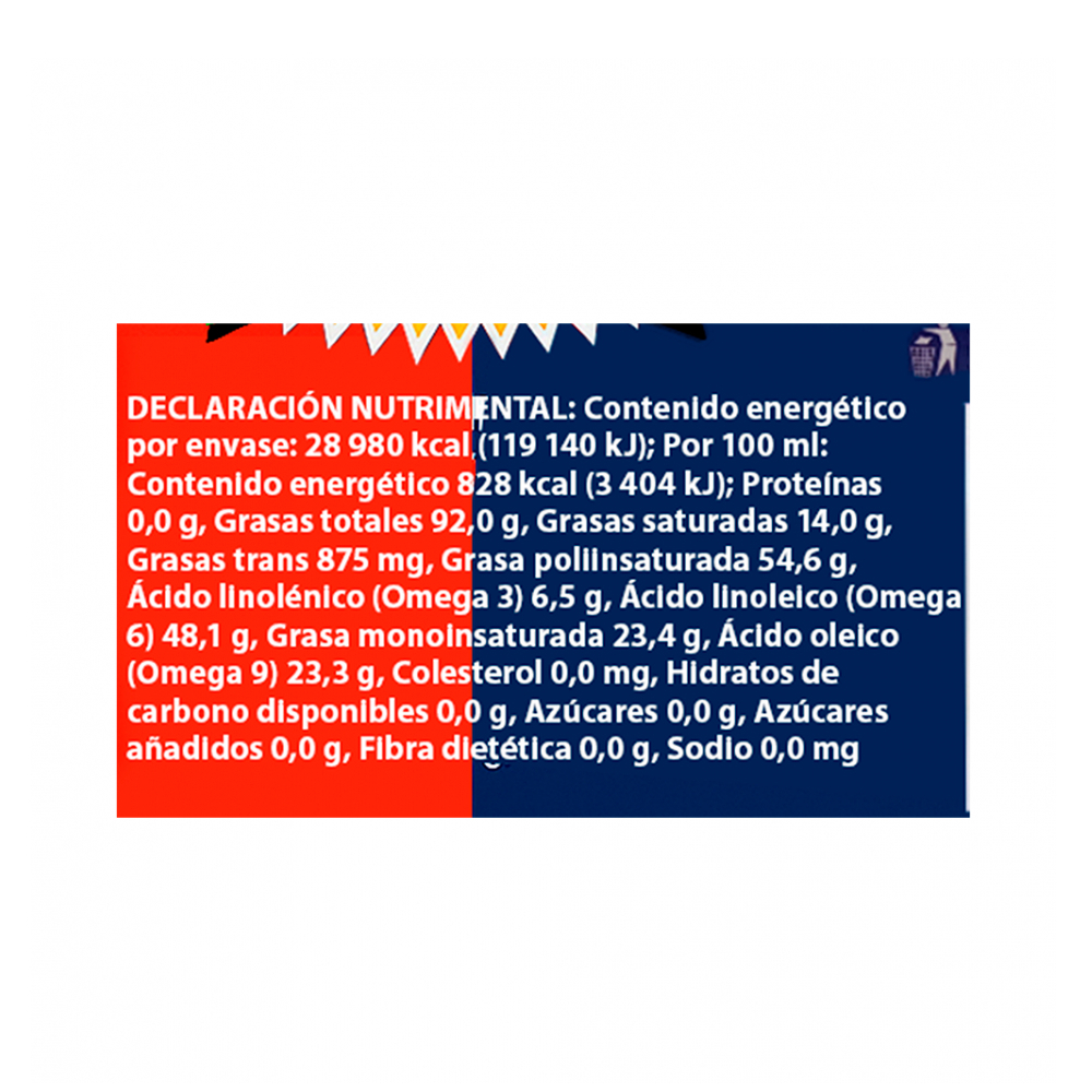 Aceite puro de soya Sarita ( 2 x 3.5 L) - Miniatura 2