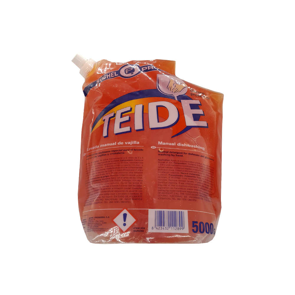 Gel para el lavado de las manos Suchel Proquimia (5 kg / 11.02 lb) - Miniatura 3