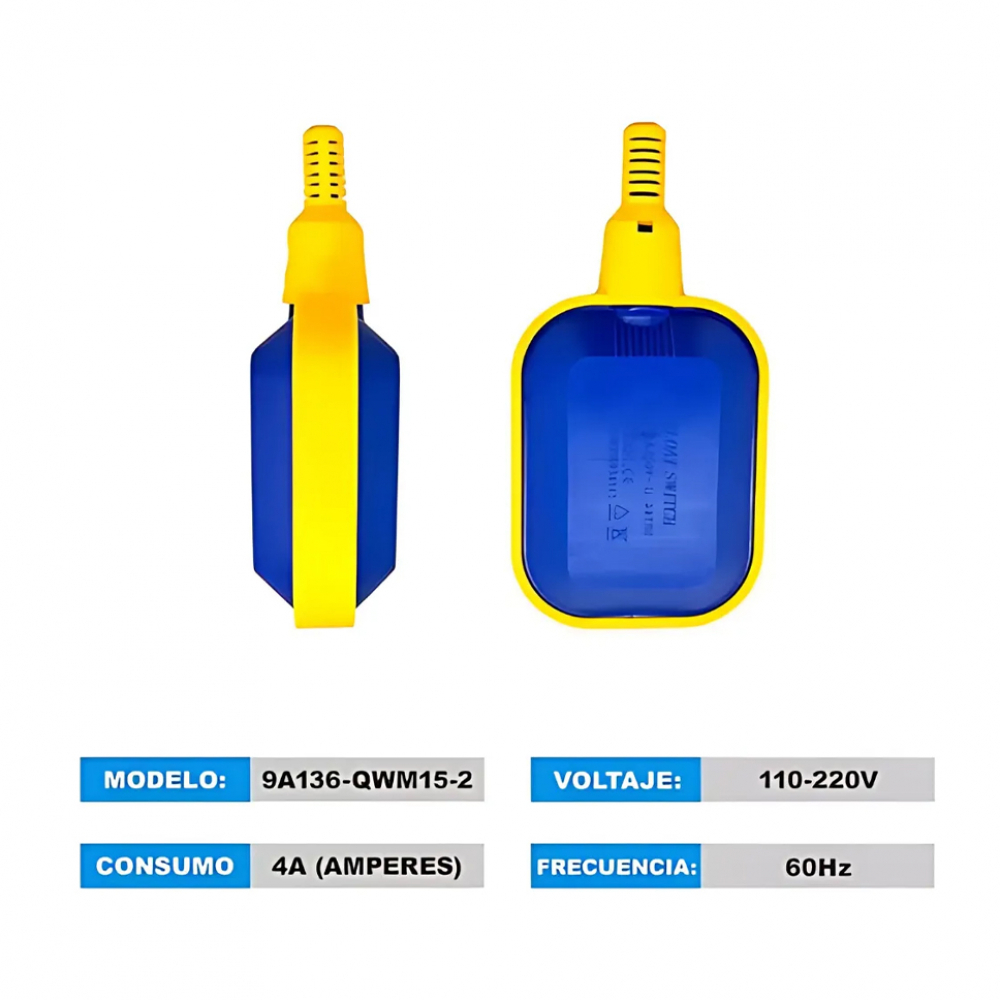 Interruptor de flotador automático Griven 2M - Miniatura 4