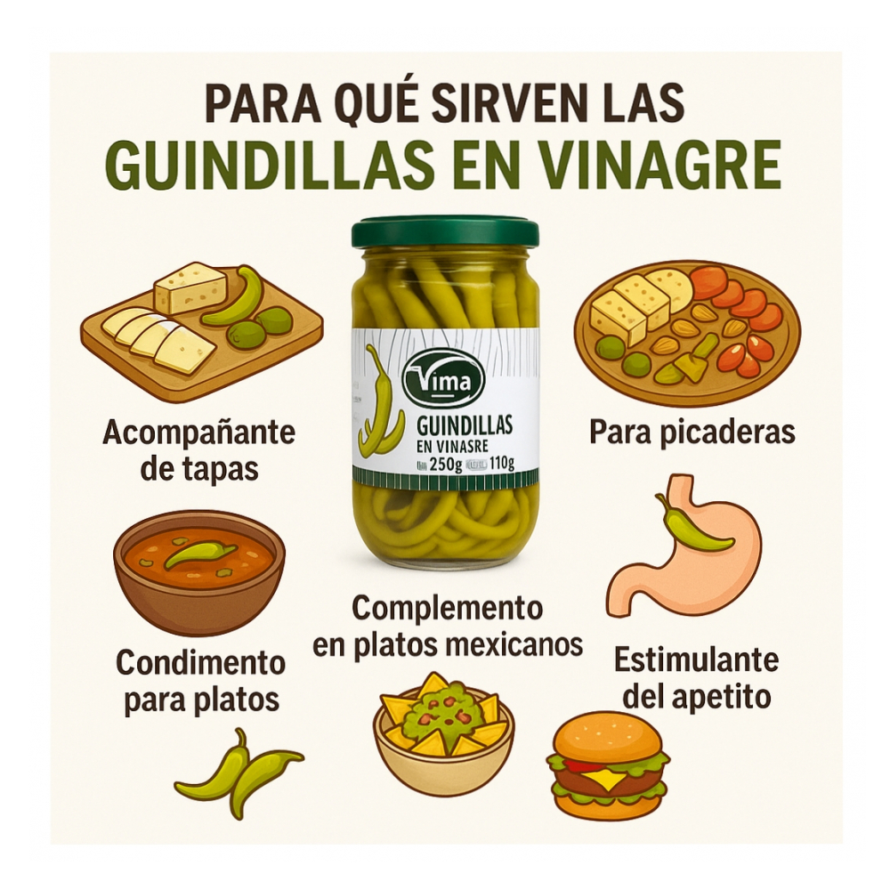 Guindillas en vinagre Vima Foods (290 g / 10.22 oz) - Miniatura 2