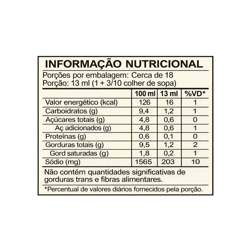 Salsa para ensalada parmesano Castelo (236 ml) - Miniatura 3