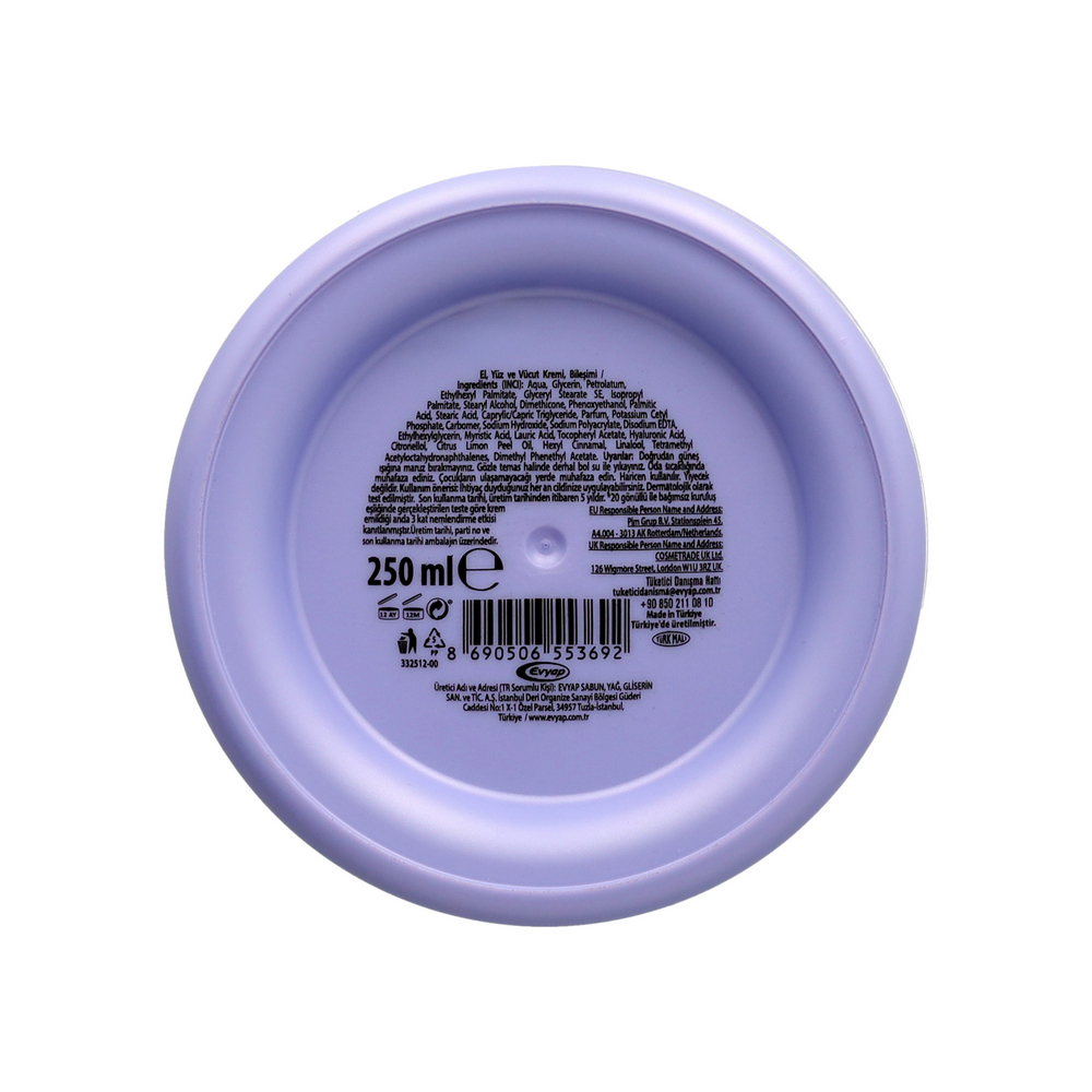 Crema corporal hidratante con acido hialurónico Arko (250 mL) - Miniatura 3