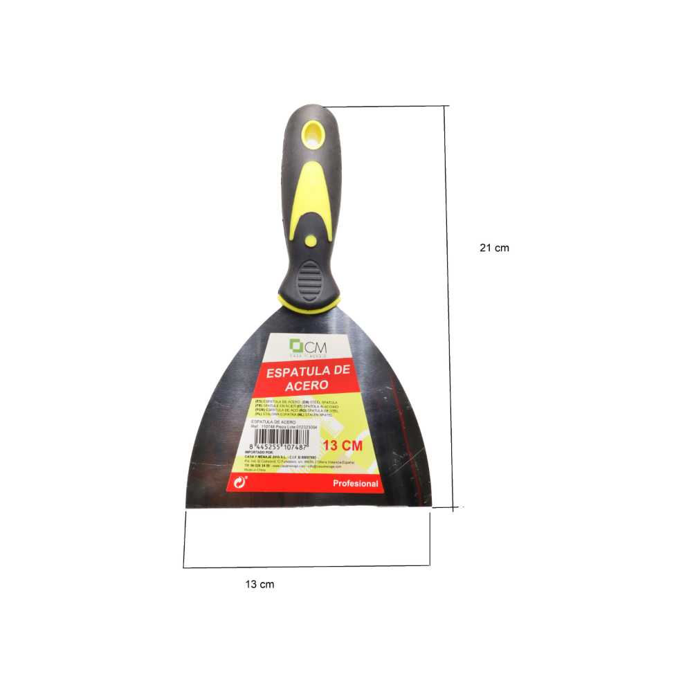 Espátula de acero 13 cm Casa y Menaje - Miniatura 2