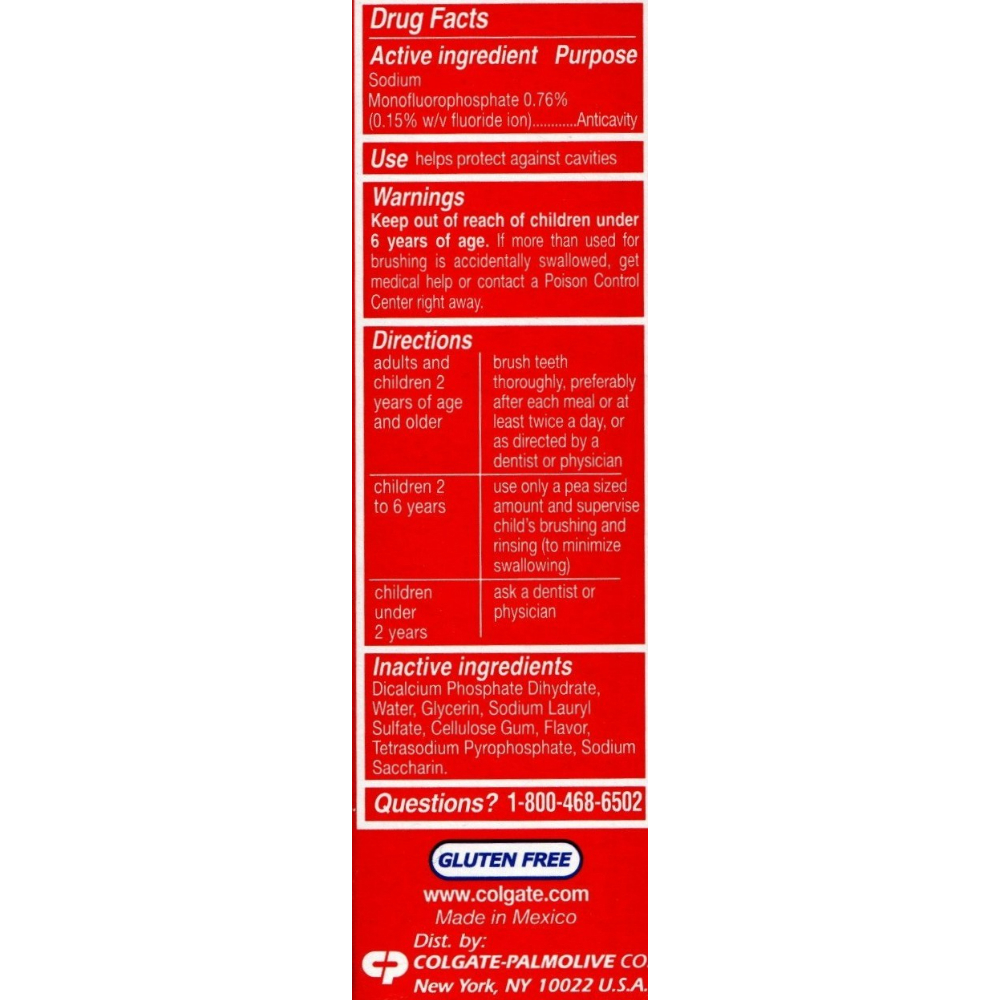 Pasta dental Colgate (28 g / 1 oz) - Miniatura 3