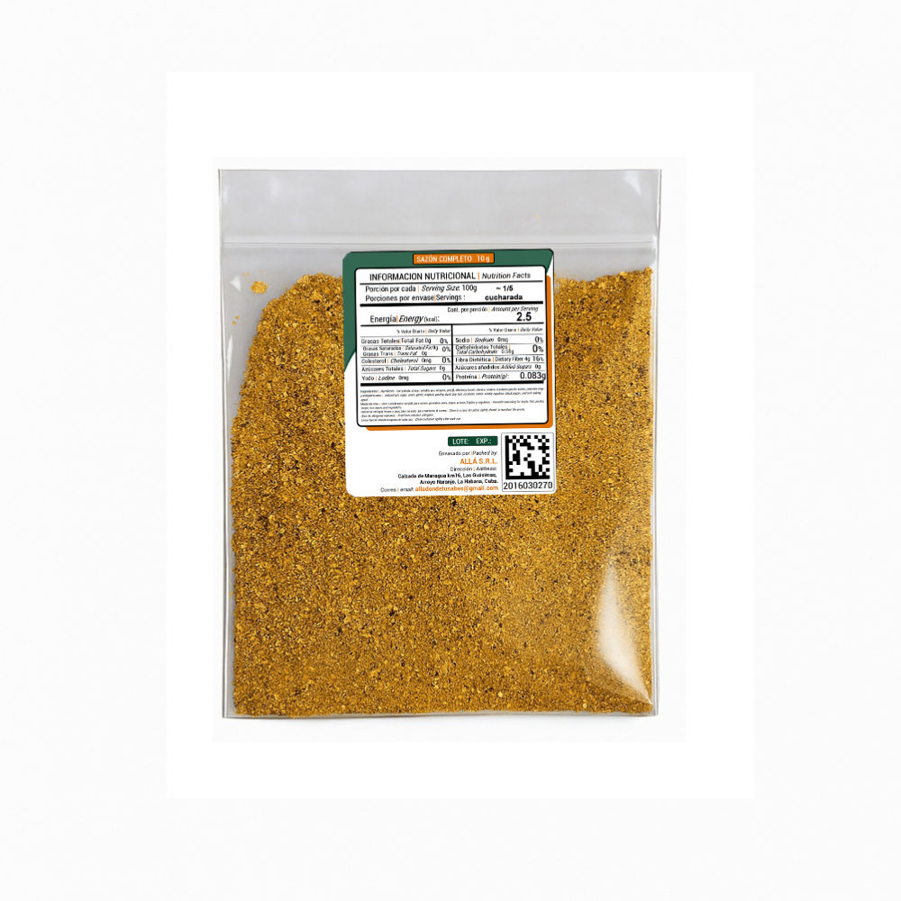 Sazón completo ALLÁ (10 g) - Miniatura 2