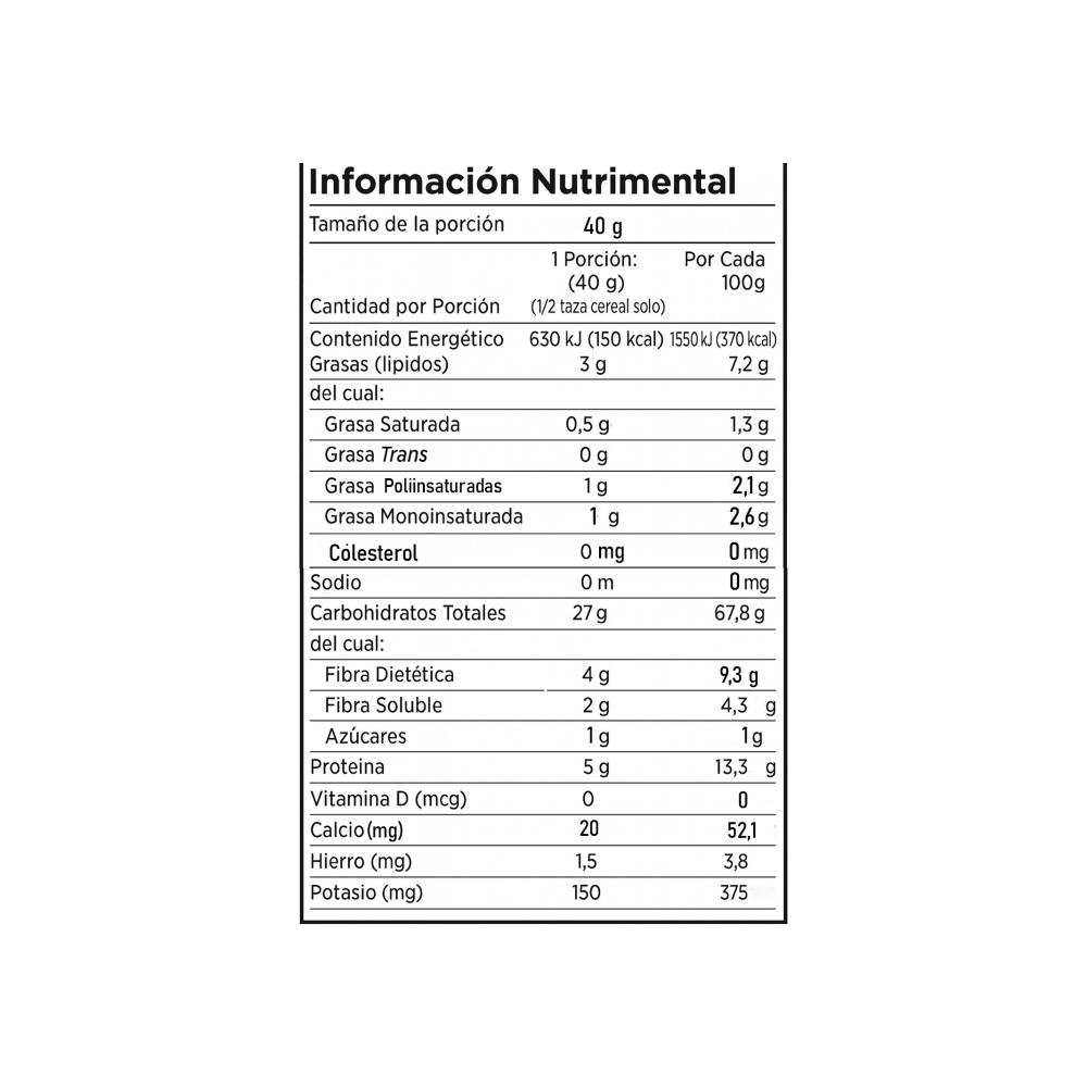 Hojuelas de avena Quick Quaker (510 g / 1.12 lb) - Miniatura 4