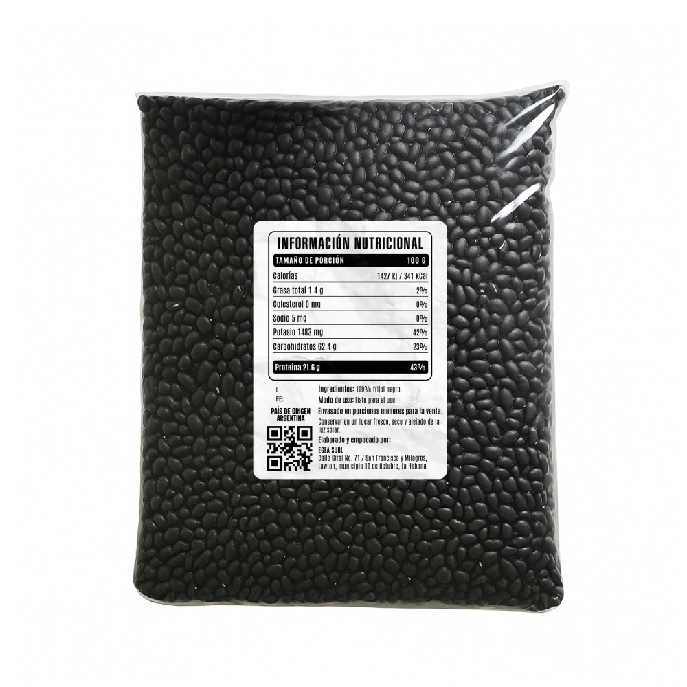 Frijoles negros Cosecha Real (4.54 kg / 10 lb) - Miniatura 3