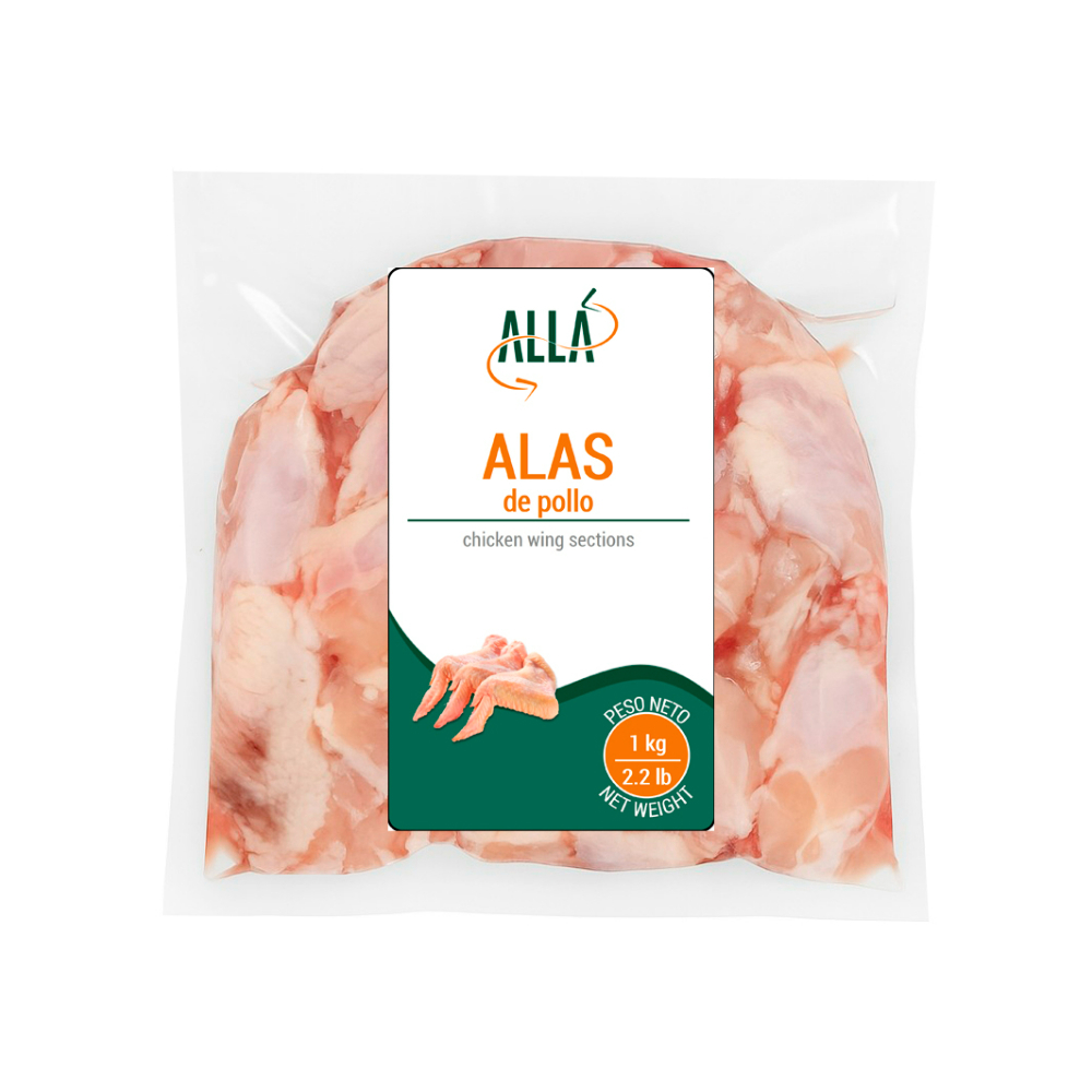 Alas de pollo ALLÁ (1 kg / 2.2 lb) - Miniatura 2