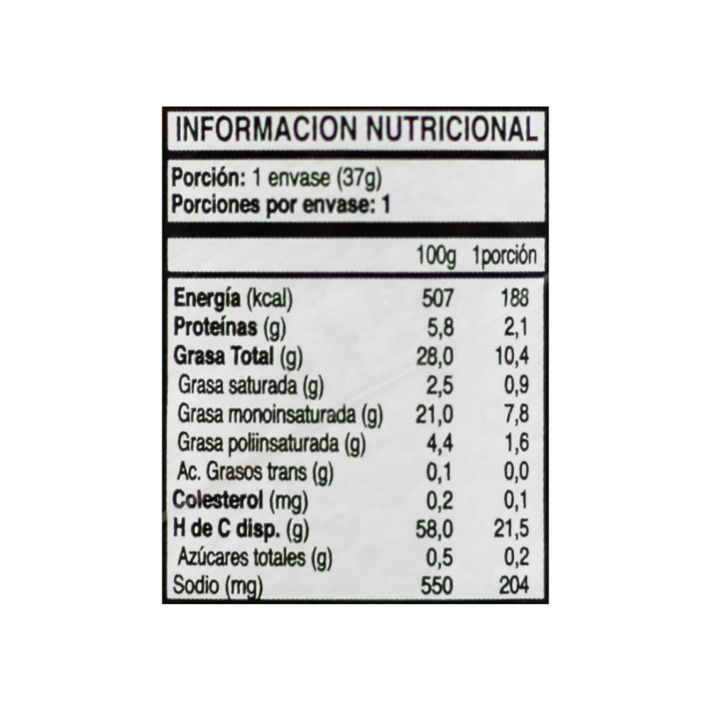 Papas fritas sabor crema cebolla Kryzpo (37 g / 1.3 oz) - Miniatura 4