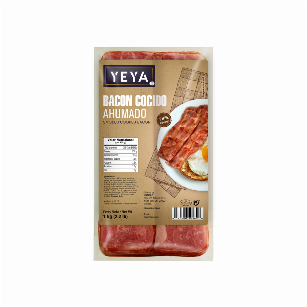 Bacon Yeya (9 x 1 kg / 2.2 lb) - Miniatura 2
