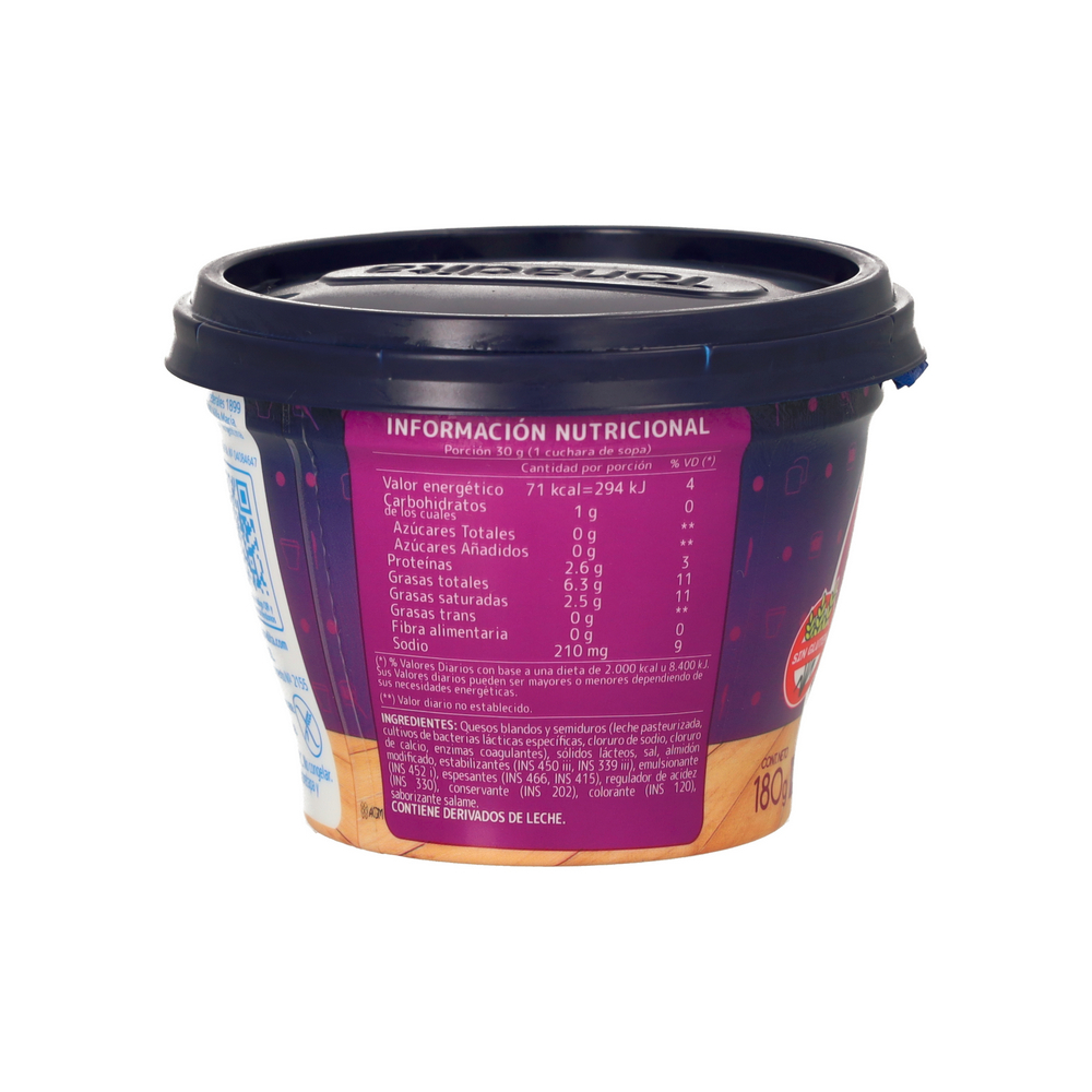 Queso untable sabor a salame Tonadita (3 x 180 g / 6.35 oz) - Miniatura 4