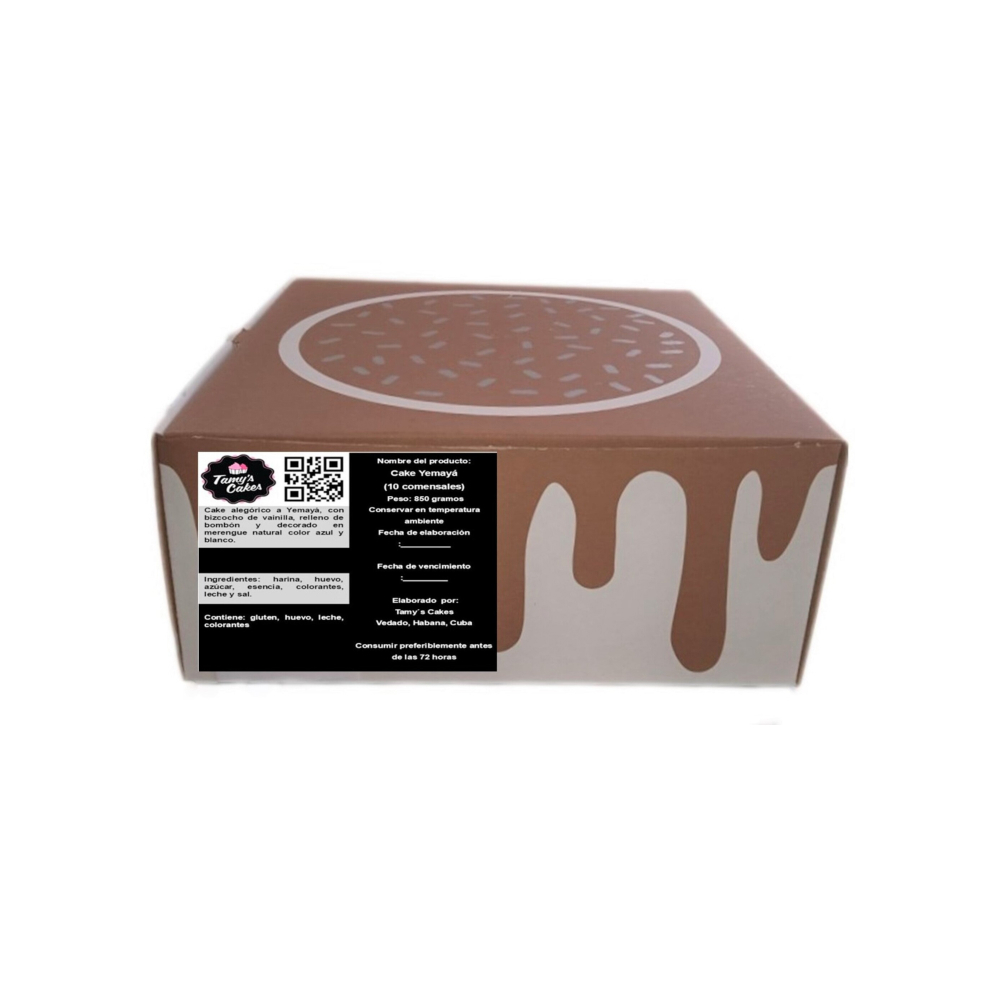 Cake yemayá Tamys Cakes (10 comensales) - Miniatura 4