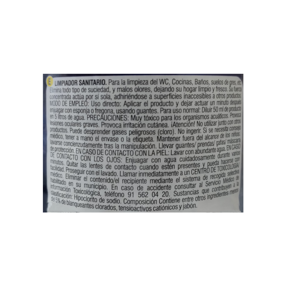 Limpiador Sanitario Kiriko (1000 ml) - Miniatura 3