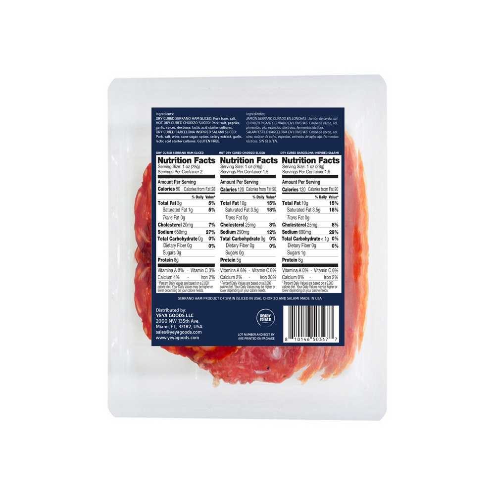 Tapas trío YEYA (142 g / 5 oz) - Miniatura 2