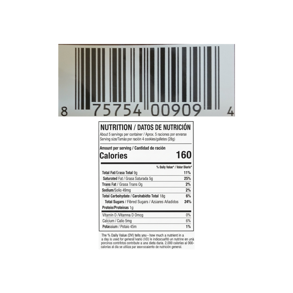 Sorbeto de coco Bauducco (142 g / 5 oz) - Miniatura 3