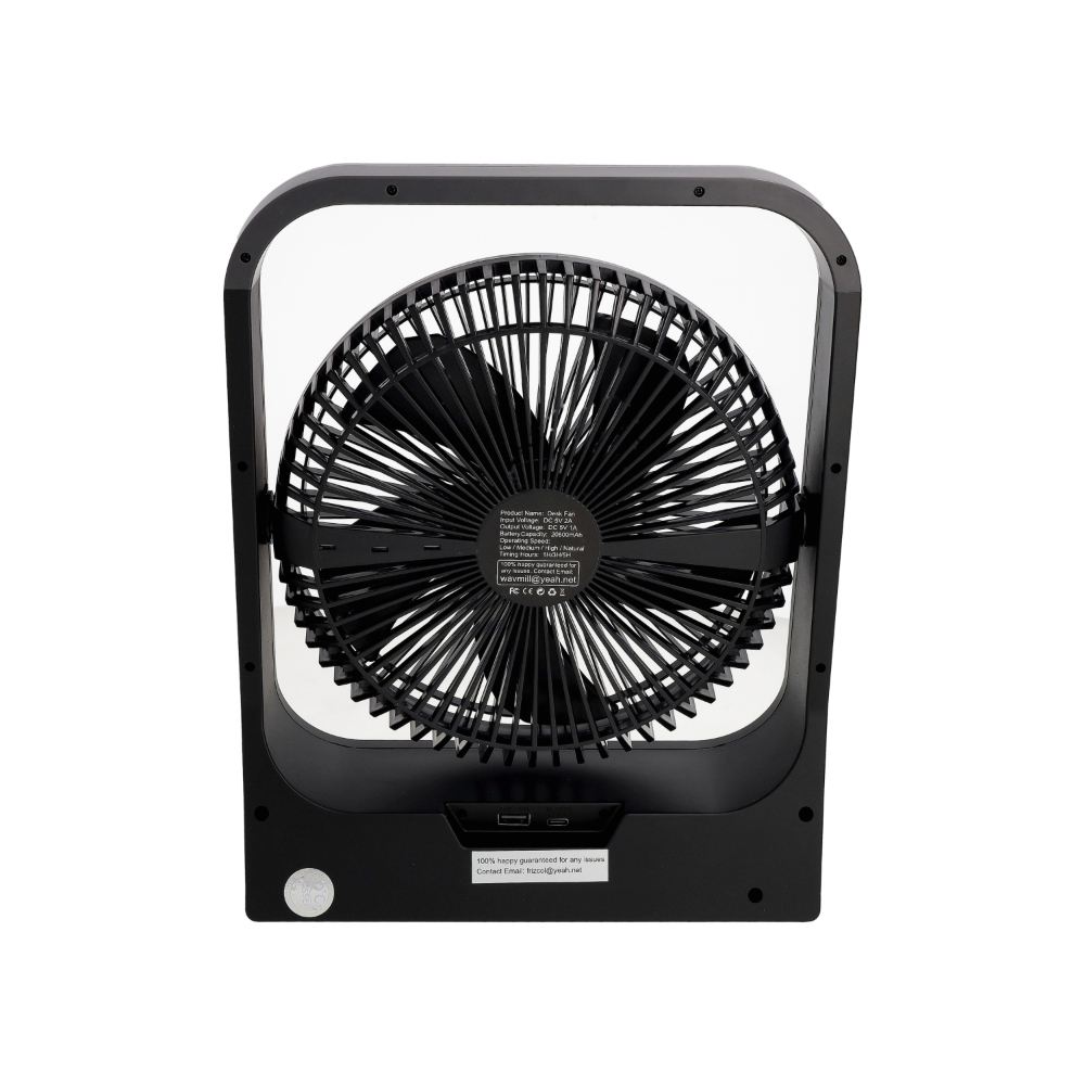 Ventilador portatil recargable 20800 mAh Wavmill - Miniatura 3