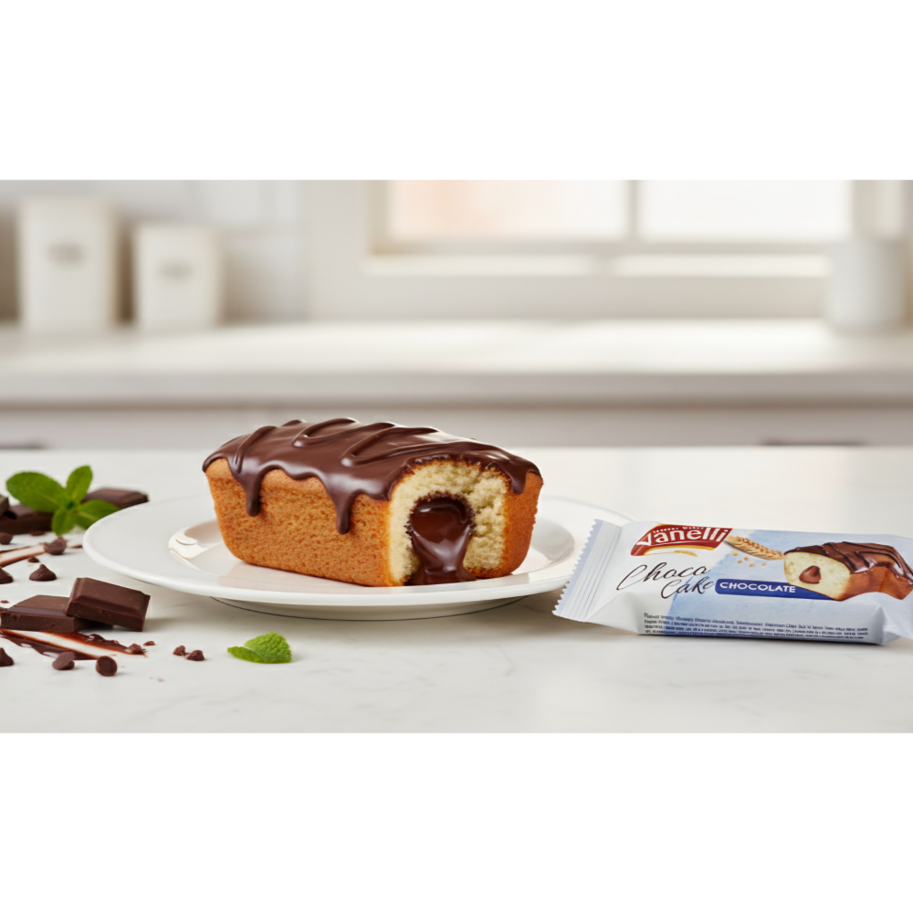 Choco Cake relleno de chocolate Vanelli (30 g / 1.06 oz) - Miniatura 4