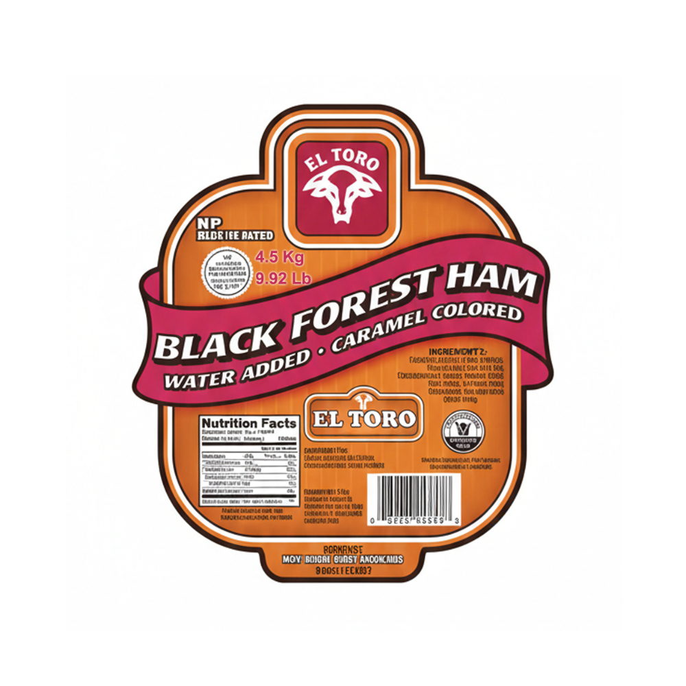 Jamón cocido selva negra El Toro (4.5 kg / 9.9 lb) - Miniatura 2