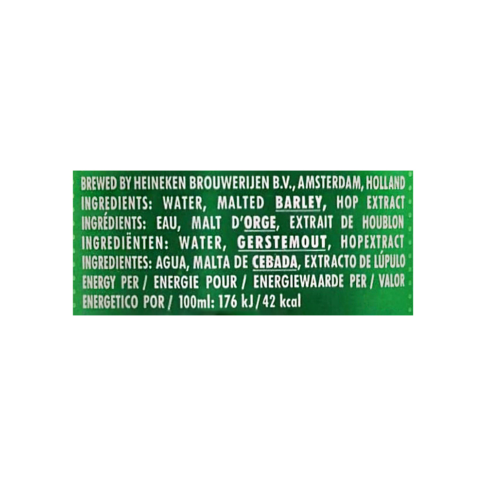 Cerveza de lata Heineken (330 ml) - Miniatura 3