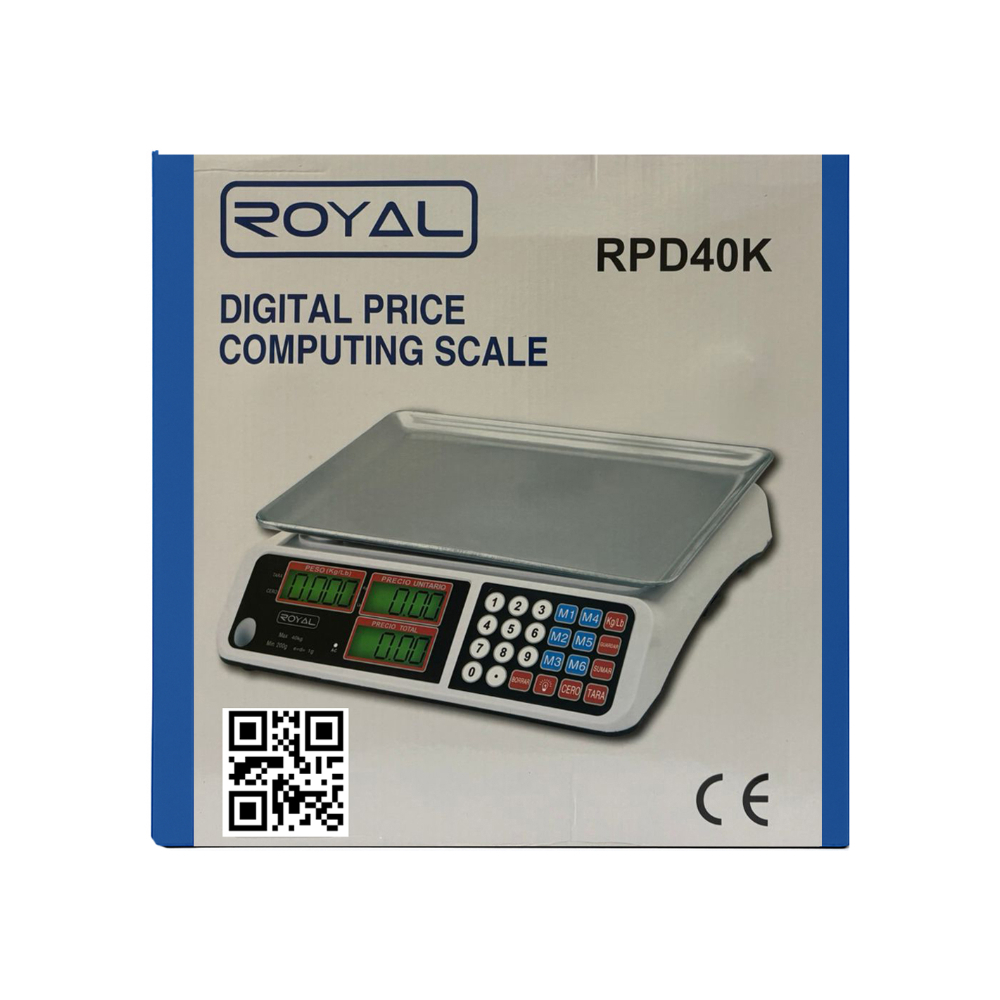 Báscula -pesa o balanza - digital Royal RPD-40K - Miniatura 2