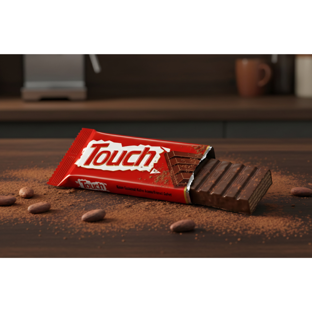Oblea recubierta de chocolate compuesto Touch Akai (55 g / 1.94 oz) - Miniatura 4