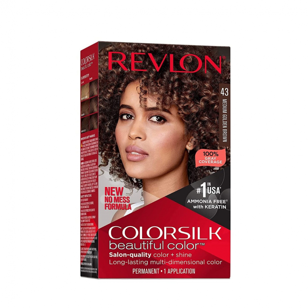 Tinte de cabello para mujer. Color castaño medio dorado #43 Revlon (59.1 ml / 2 fl. oz) - Miniatura 2