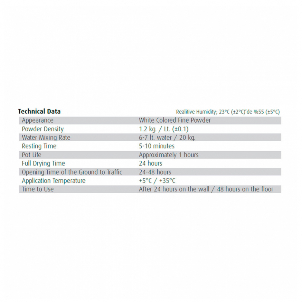 Mortero a base de cemento y silicona color blanco para juntas flexibles de 1 a 6 mm Newkim (20 kg / 44 lb) - Miniatura 2