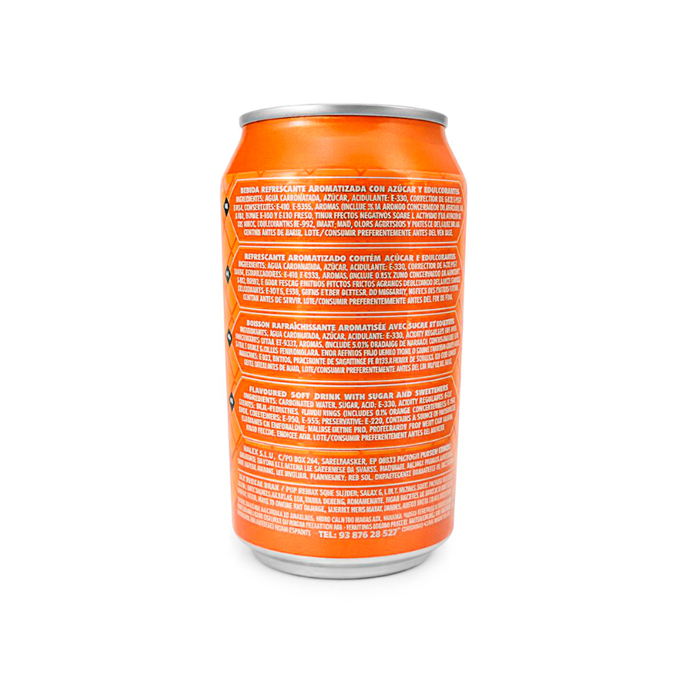 Refresco gaseado de naranja Havik (9 x 330 ml) - Miniatura 2