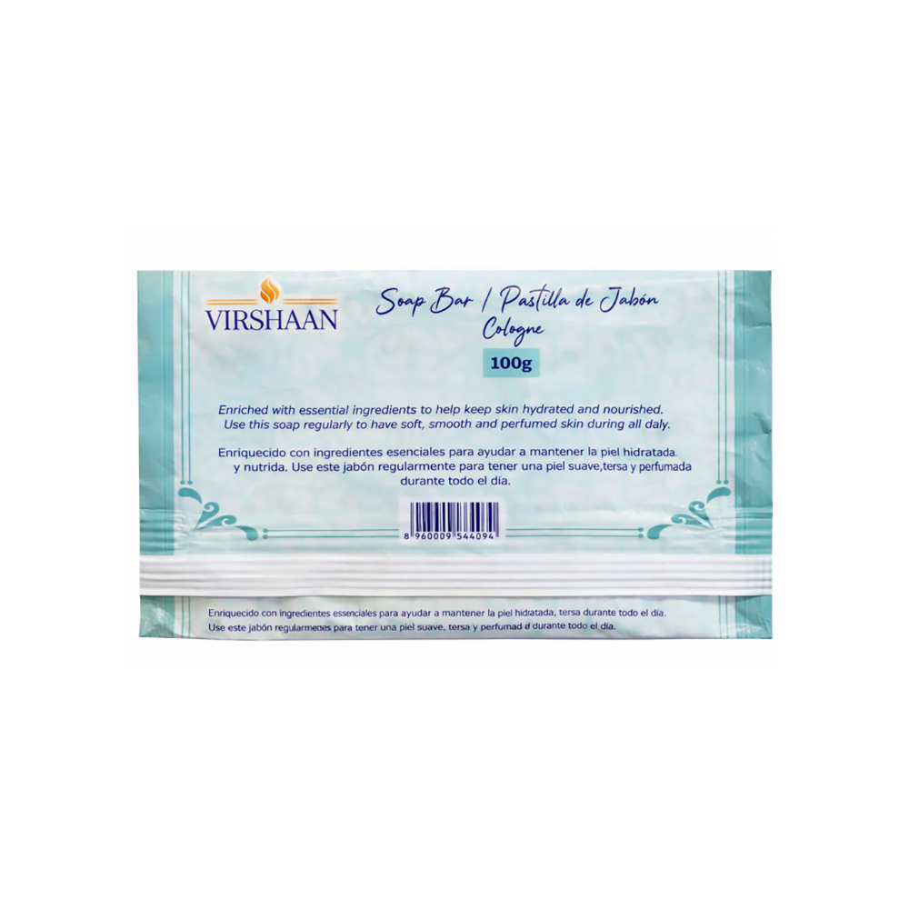 Jabón de tocador con aroma a colonia Virshaan (100 g / 3.52 oz) - Miniatura 3