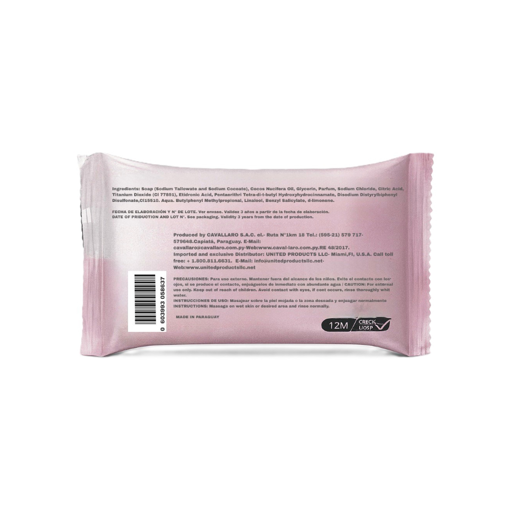 Jabón de tocador suavidad floral Safecare (80 g / 2.8 oz) - Miniatura 2