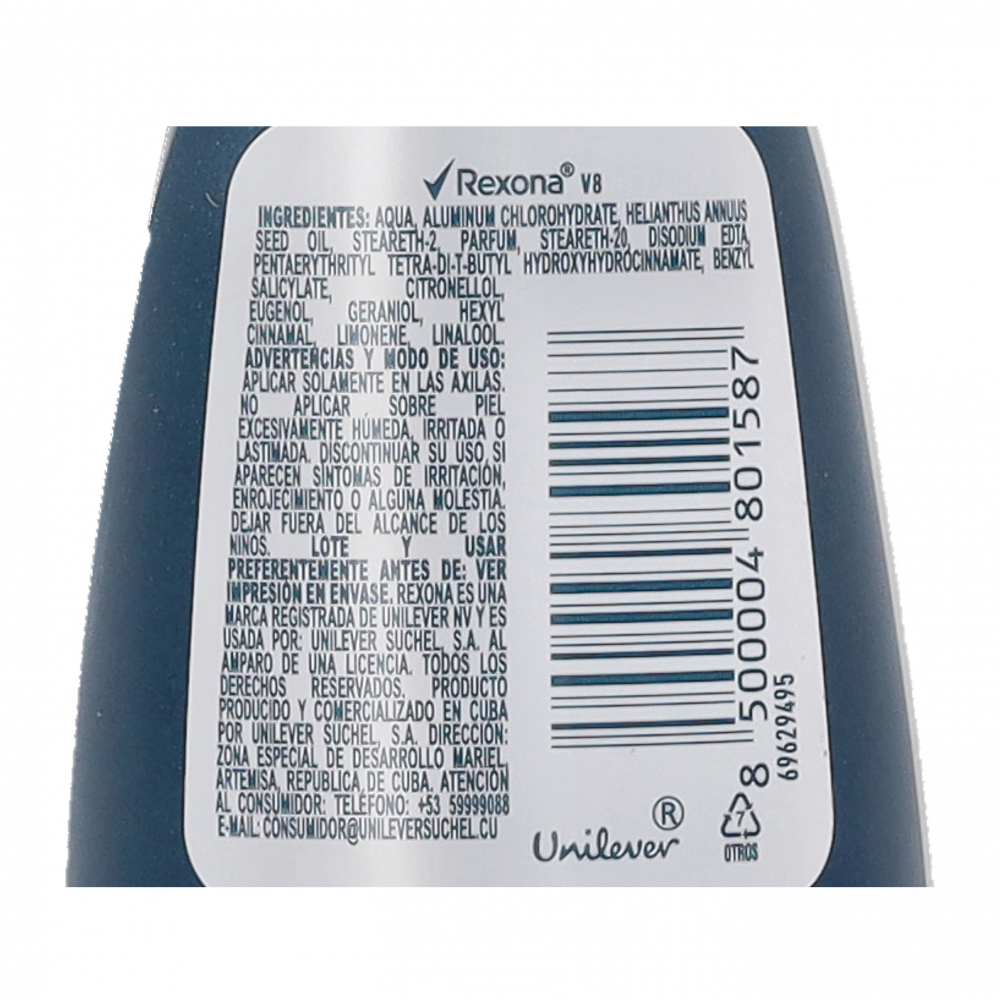 Desodorante antitranspirante Roll on Rexona (50 ml) - Miniatura 3