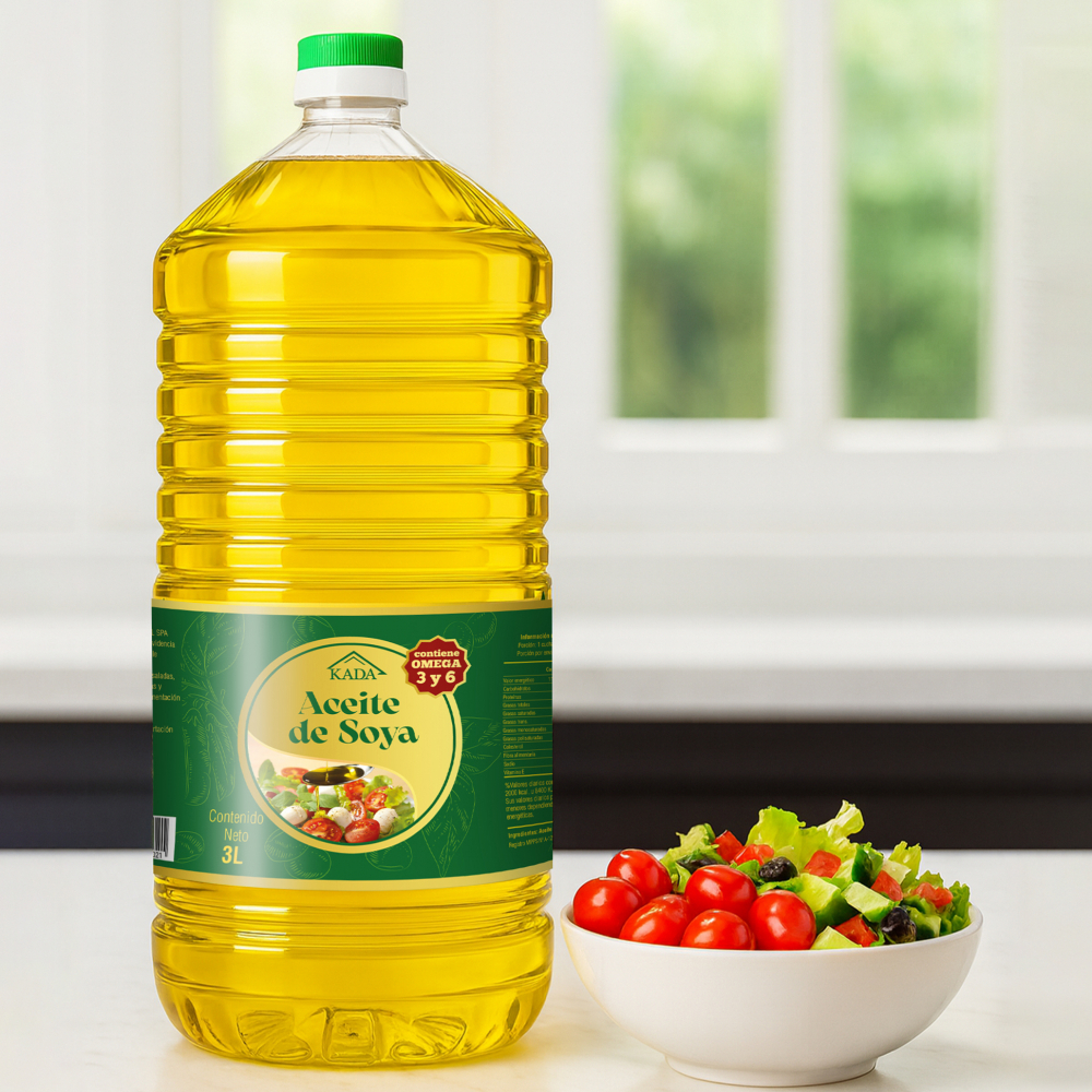 Aceite de soya Kada (3 x 3L) - Miniatura 2
