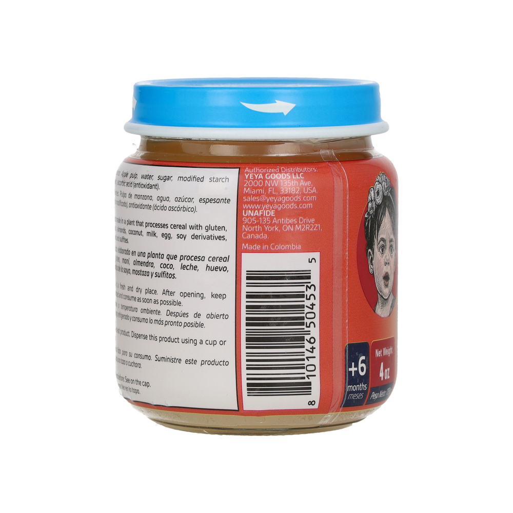 Compota de manzana YEYA (113 g / 4 oz) - Miniatura 2