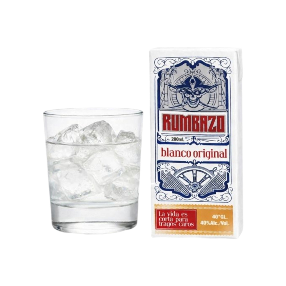 Ron blanco original Rumbazo (200 ml) - Miniatura 4