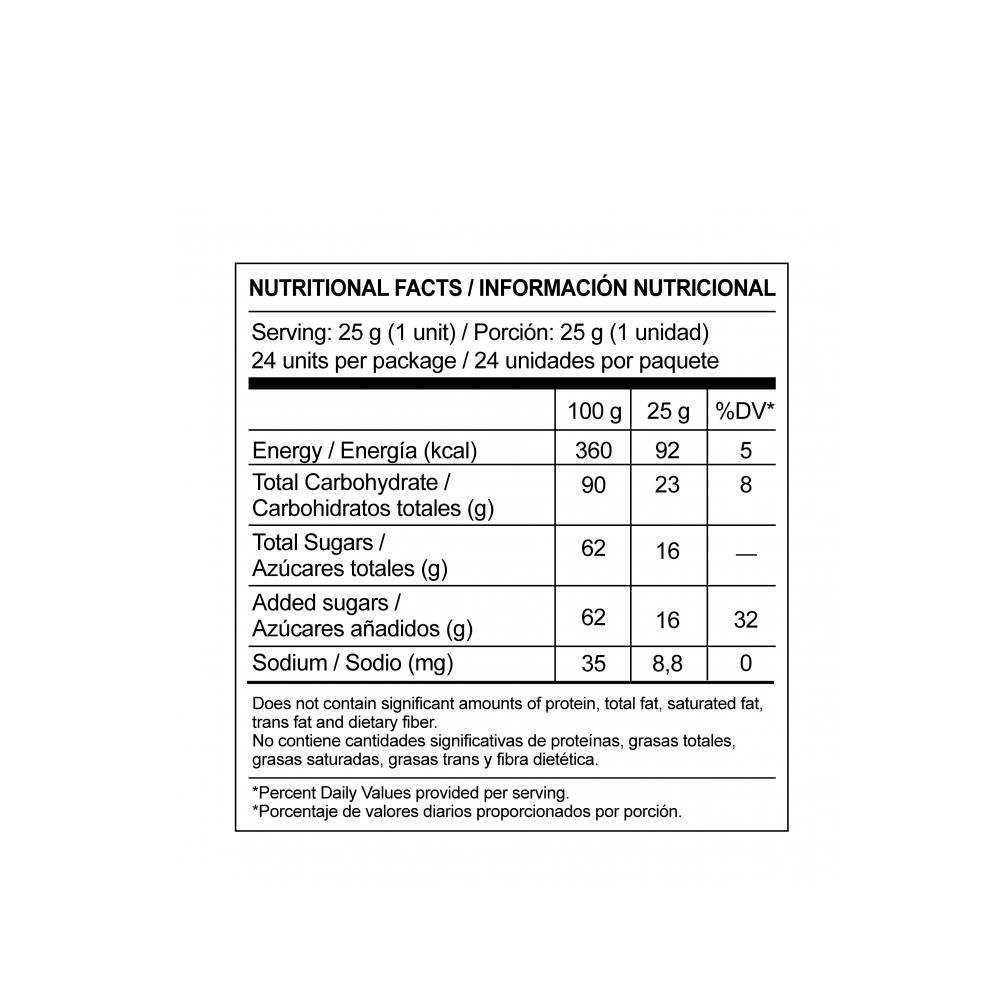 Chupa chupas con relleno de chicle sabor tutti frutti YEYA (600 g / 1.32 lb) - Miniatura 3