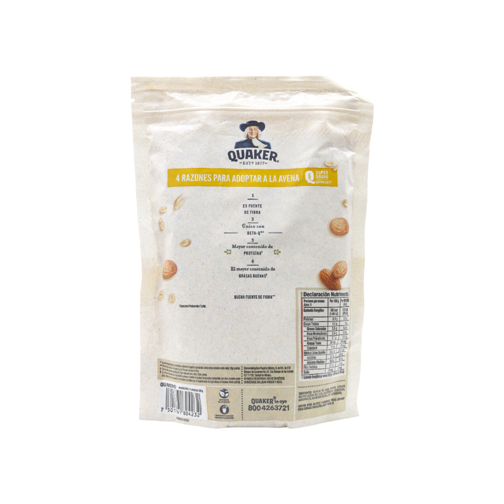 Cereal de avena integral granola con miel y almendras Quaker (360 g / 12.7 oz) - Miniatura 4