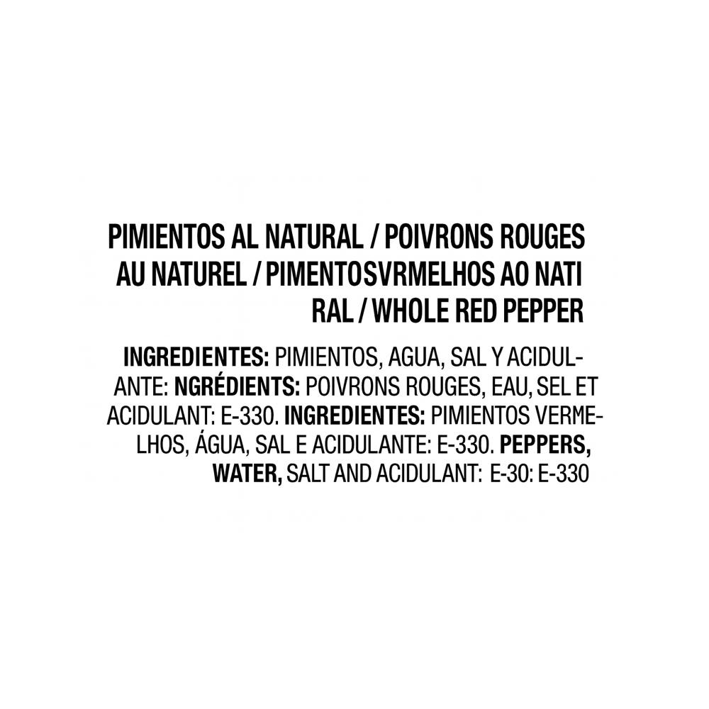 Pimientos al natural Mocitos (390 g / 13.77 oz) - Miniatura 3