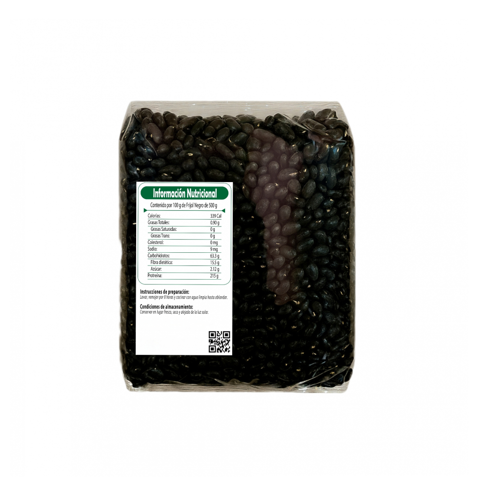 Frijol negro Ruano (500 g / 1.10 lb) - Miniatura 2
