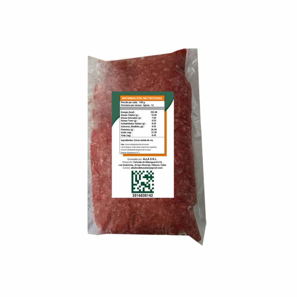 Picadillo de res Allá (1.2 kg / 2.65 lb) - Miniatura 3