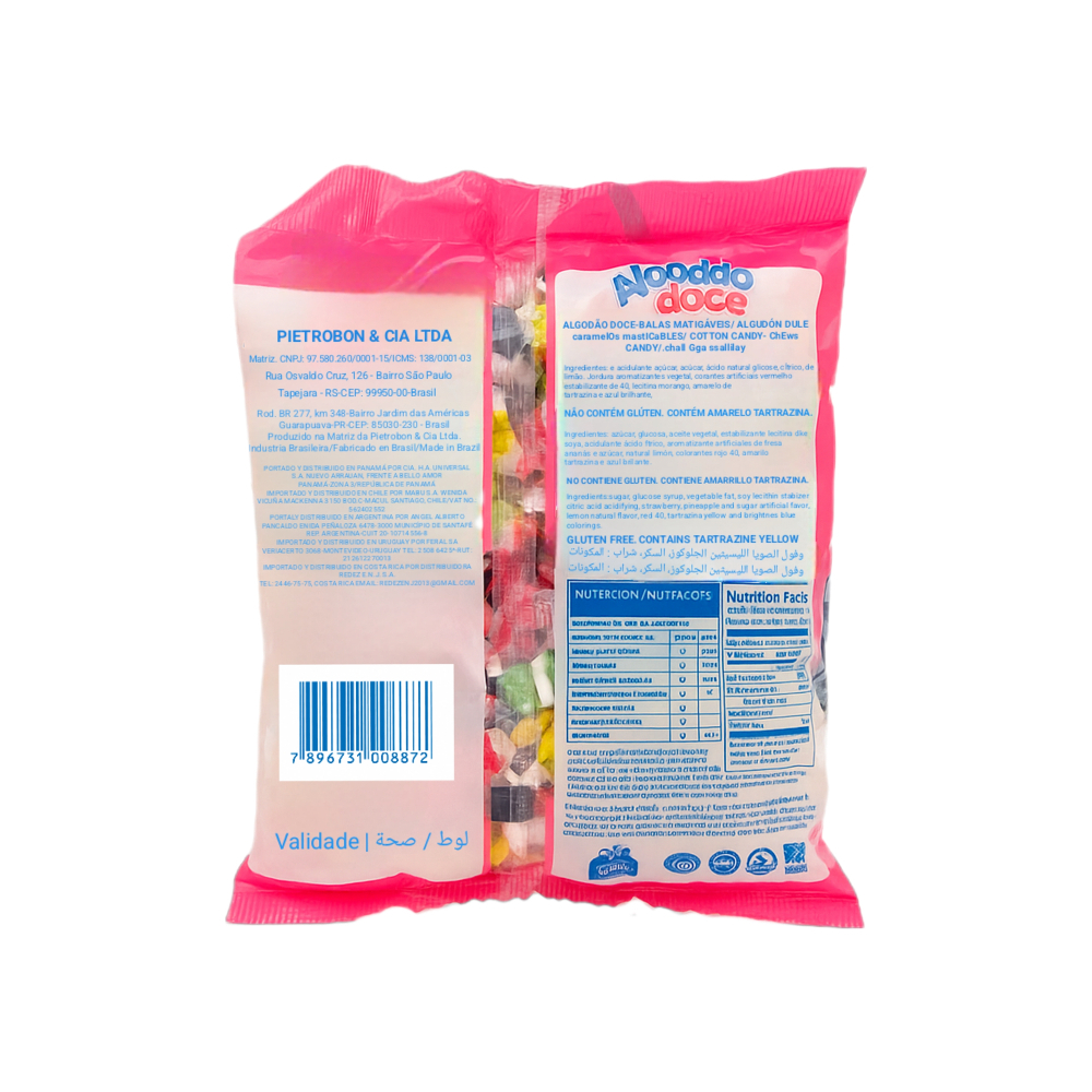 Caramelos suaves de algodón de azúcar Pietrobon (300 g / 10.58 oz) - Miniatura 2