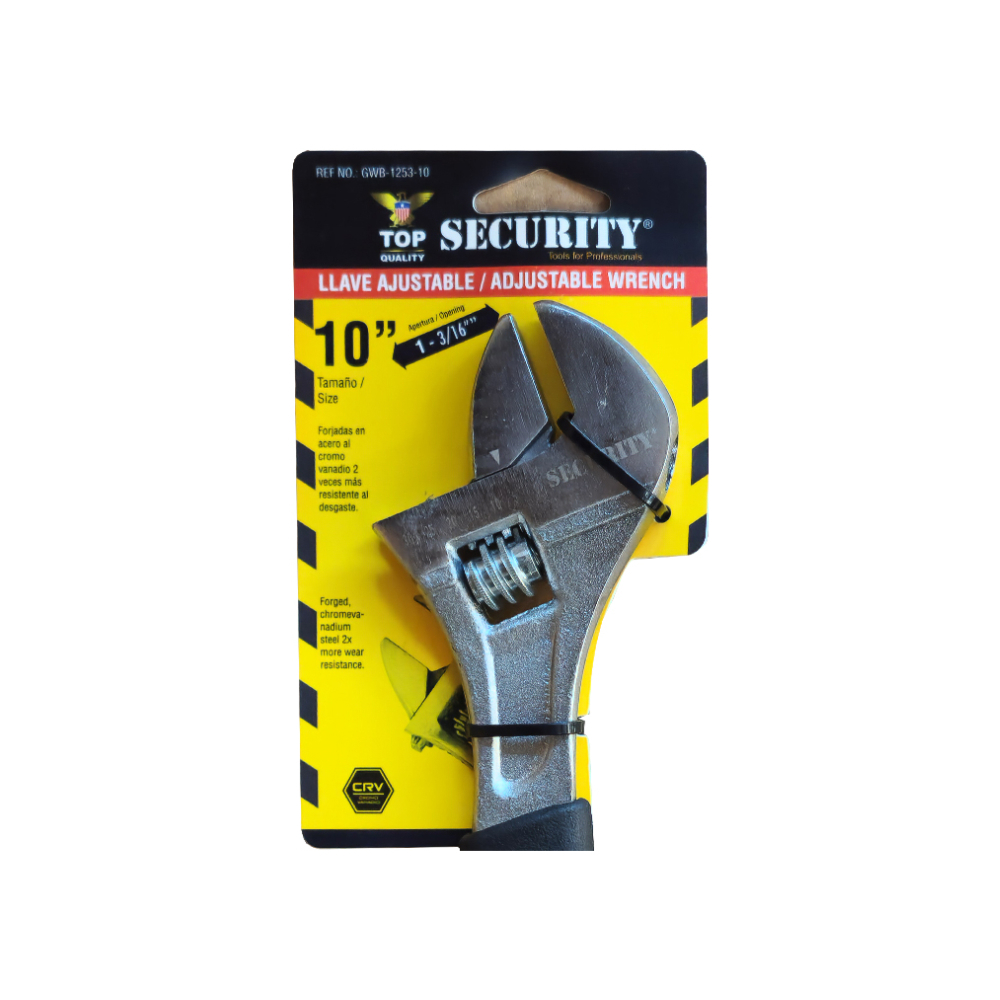 Llave de ajuste de 10" Security - Miniatura 4